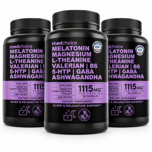 Melatonina Sueño Profundo 8 en 1